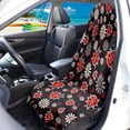 thumbnail image 2 of Uorisanigo Daisy Ladybug Car Seat Cover Protector Front Seats Only Waterproof Soft Auto Seat Covers Anti-Slip Car Seat Towel Cover Universal Fit Most Cars Easy to Install, 2 of 6