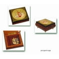 thumbnail image 2 of Olive Green Golf Reuge Musical Ring/Earring Box - Smoke Gets In Your Eyes, 2 of 2