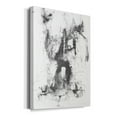 thumbnail image 2 of Graphite Abstract II Premium Gallery Wrapped Canvas - Ready to Hang, 2 of 9
