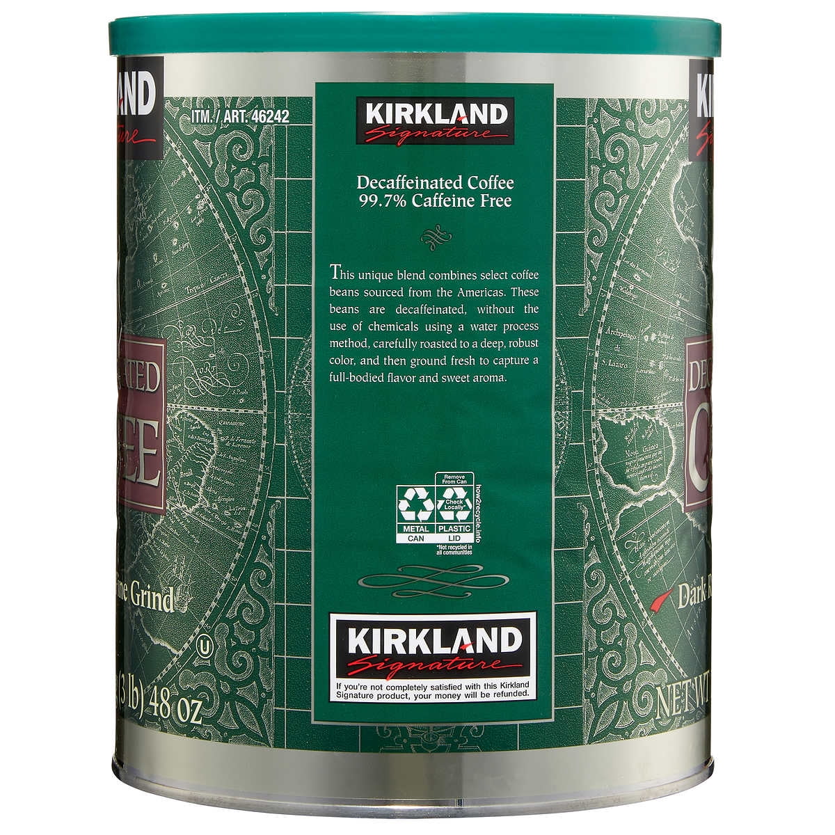 Kirkland decaf coffee discount