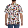 thumbnail image 2 of Naloa Mexican Bright Style Men's T-Shirt Sport T-shirt Men's Basic Tee Casual Men's Shirt, Round Neck, Short Sleeves - XX-Large, 2 of 5