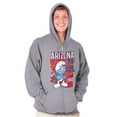 thumbnail image 4 of Arizona AZ Grand Canyon Cool Smurfs Zip Up Hoodie Men's Women's Brisco Brands S, 4 of 5