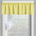 thumbnail image 2 of Ambesonne Tribal Valance Pack of 2, Folklore Yellow Monochrome, 42"X12", Pale Yellow Mustard, 2 of 5