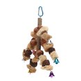 thumbnail image 4 of Juguetes para Morder Pájaros ANGGREK Madera Segura para Cuerdas nueces lufa Resistente A Mordeduras, 4 of 7