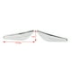 thumbnail image 2 of 1 Pair Chrome Car Front Side Fender Finisher For Bmw X3 F25 2009-2017 For X4 F26 2013-2018 51117338569 51117338570, 2 of 5