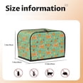 thumbnail image 5 of Fotbe Cute Shiba And Pumpkins for Two Slice Toaster Cover, Fingerprint Protector, Super Soft Appliance Cover And Dust Cover,Bread Dust Cover & Fingerprint Protection, 5 of 7