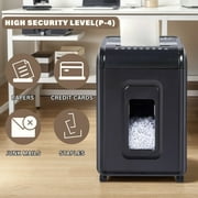 18-Sheet High-Security Micro-Cut Paper Shredder - P-4 Level For Paper, CDs, And Credit Cards