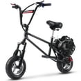 thumbnail image 2 of MotoTec 49cc Gas Mini Bike V2 Black, 2 of 6