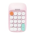 thumbnail image 1 of Teclado numérico para portátil, diseño inalámbrico 2.4G duradero, 18 teclas, color rosa, 1 of 9
