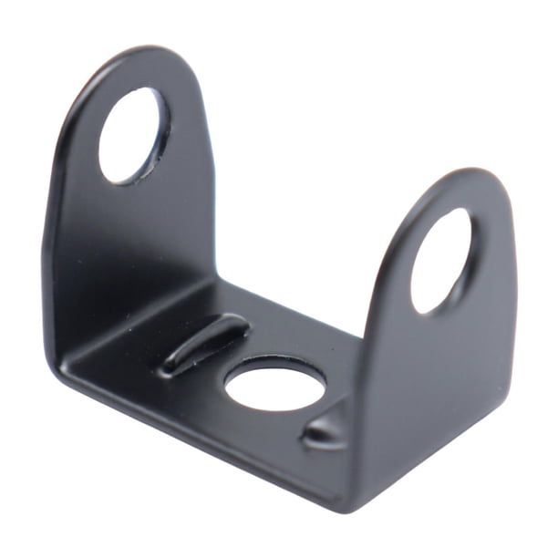 Soporte de luz de motocicleta, negro, hierro, accesorios soporte de montaje de motos profesional