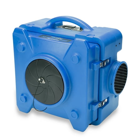 - BlueDri AS-550 Blue Air Scrubber, Negative Air Machine, HEPA Air Purifier, Air Filter To Eliminate Smoke, Mold, and Pet Dander, Blue