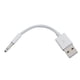 thumbnail image 4 of Cable de sincronización de datos USB de 3,5 mm para iPod Shuffle 3.° 4.° cargador Audio Gen Wdftyju, 4 of 4
