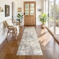 thumbnail image 4 of x Area Rug Living Room Rugs - Washable Neutral Modern Abstract Soft Thin Large Rug Indoor Floor No Slip Rug Carpet for Bedroom Under Dining Table Home Office Decor -, 4 of 9
