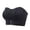 Black, variant on Womens Seamless Rimless Bra for Daily Comfort Lightweight Underwear with Chest Padding for Sport Beige XXL