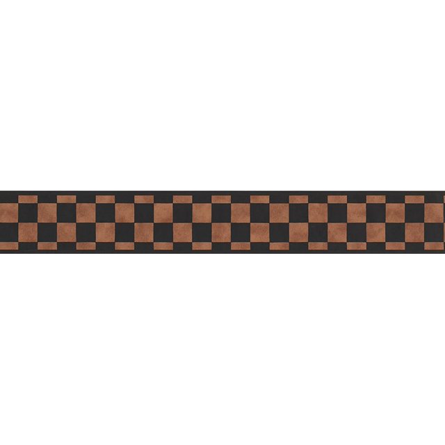 Concord Wallcoverings Wallpaper Border Geometric Pattern Chess Board