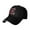 Black, variant on Elon University Casual Sandwich Baseball Cap Adjustable For Men For Women