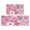Spring Flowers Leaf-8, variant on Kitchen Rugs and Mats Non Skid Washable Spring Flowers Leaf Kitchen Mat and Rug Set,Floor Cushion Absorbent Rug,Rubber Backed Area Rugs for Kitchen Laundry