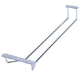 thumbnail image 3 of Glass Wine Champagne Cup Hangers Rack Holder with Screws (Silver), 3 of 8