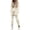 Khaki, variant on 2 Piece Sets for Women Velour Long Sleeve Sweatshirts Joggers Pants Casual Outfits Comfy Fall Winter Sweatsuit,Black,M