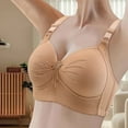 thumbnail image 2 of Everyday Bras for Women Running Bra T Back Sports Bras for Women plus Sized Sports Bra Lift Bras for Women Push up Scrappy Bra Womens Underwire Bras Pack of Bra Womens Comfort Workout Khaki 95C, 2 of 5