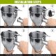 thumbnail image 5 of ClearDispensador de masa para panqueques de acero inoxidable de 21 oz - Embudos de calidad alimentaria 304 con asa y soporte - Perfecto para Takoyaki, panqueques, cupcakes u otros, 5 of 5