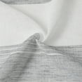 thumbnail image 5 of 2 Panels Stripe Sheer Curtains, Grommet Top Yarn Dyed Woven on Textured Sheer Curtain Drapes, 5 of 9