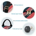 thumbnail image 7 of FORMRS Women's Travel Backpack Purse Anti-Theft Hidden Pockets Casual Shoulder Bag, Pink Geometric, 7 of 7