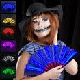 thumbnail image 1 of Abanico Luminoso Plegable Xihbxyly Accesorios para Festivales Abanico de Baile Led de Seda, 1 of 7