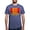 Heather Blue, variant on - Haute Normandie (Flag 10) Men's Deluxe T Shirt - Mens Tri-blend T-Shirt