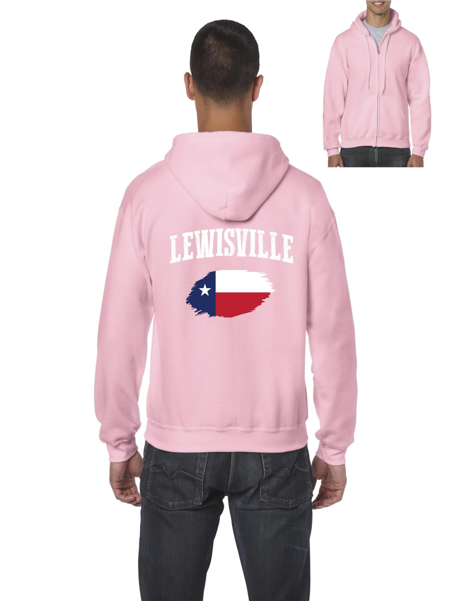 lewisville texas men full zip hooded sweatshirt walmart lewisville