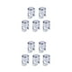 thumbnail image 1 of Toystoory 5 unids/set entusiastas del vino y la cerveza se regocijan nuestros corchos duraderos mantienen sus bebidas frescas corcho de champán plata3.8*5.5CM 2Conjunto, 1 of 6
