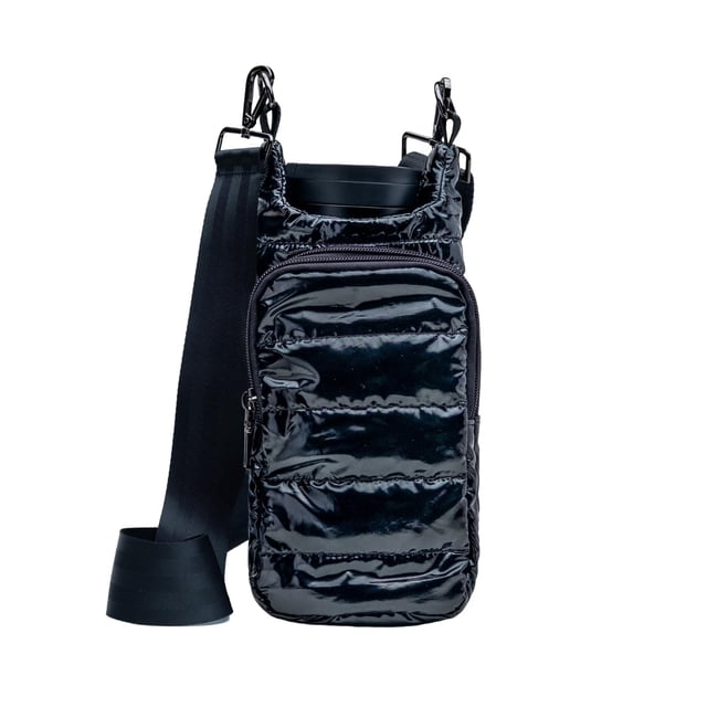 WanderFull Original HydroBag | Portabotellas acolchado con correa | Bolso bandolera portabotellas con bolsillos