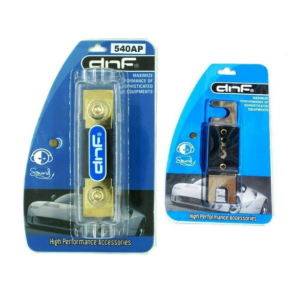 DNF ANL Fuse Holder 1-Hole In & 1-Hole Out 0/4 Gauge (FREE 200 AMP ANL FUSE)