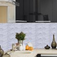 thumbnail image 3 of 12Pcs Self-Adhesive Peel And Stick Tile Backsplash Stickers, Sticker Waterproof PVC Floor Wall Sticker Decal Kitchen Accessories, 3 of 8