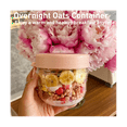 thumbnail image 6 of 20Oz Overnight Oats Container with Lid and Spoon - Portable Oatmeal Breakfast Cup for On-The-Go, 6 of 8
