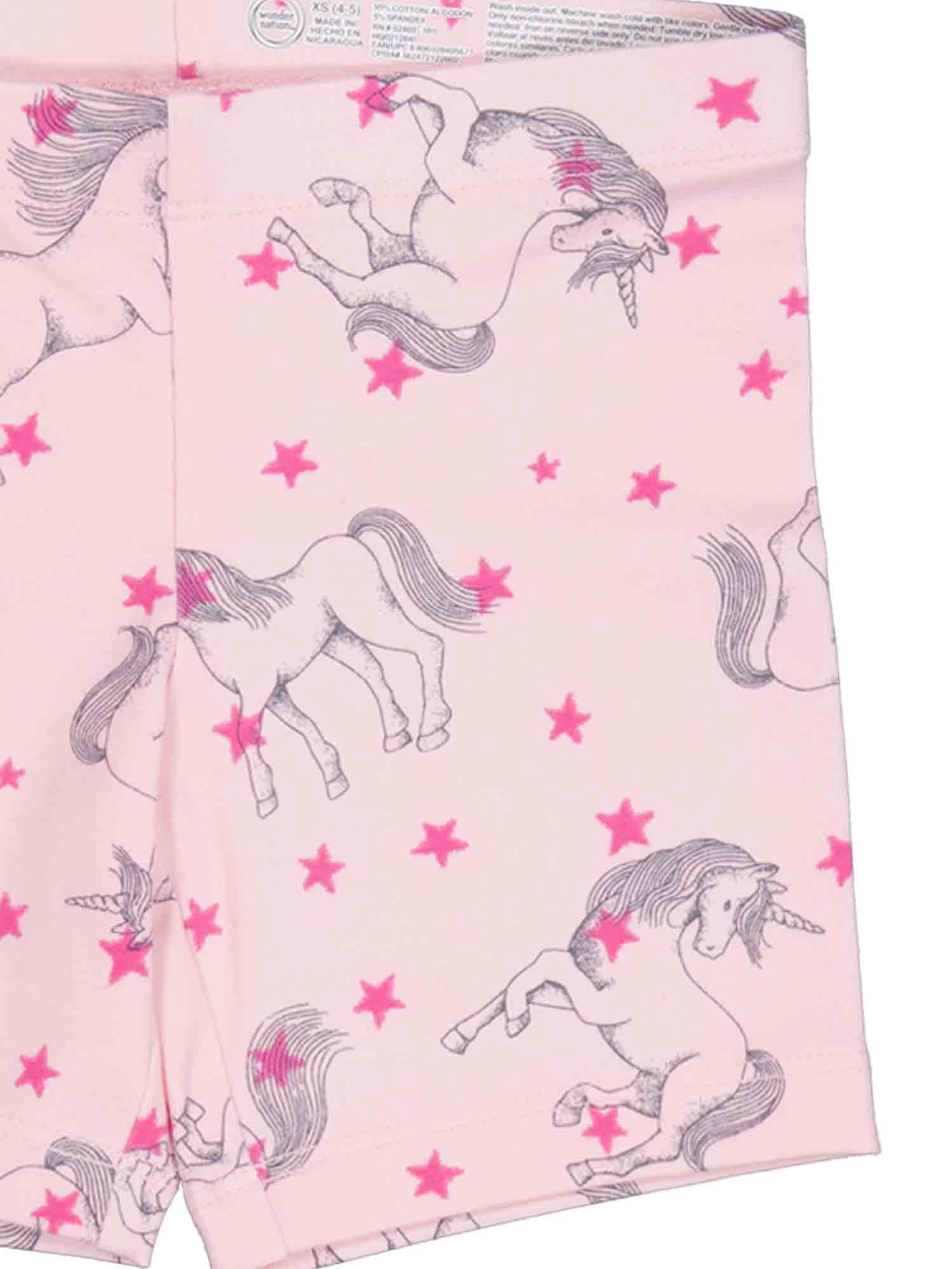 Wonder Nation Girls Bike Short, 2-Pack, Sizes 4-18 & Plus
