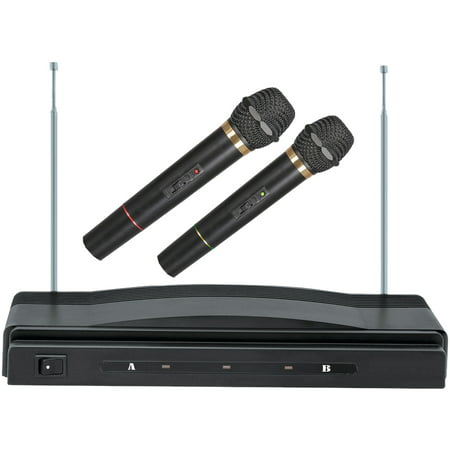 Supersonic SC-900 Professional Dual Wireless Microphone System