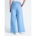 thumbnail image 3 of Free Assembly Women's and Women's Plus High Rise Wide Leg Cropped Pants, 27" Inseam, Sizes XS-4X, 3 of 5