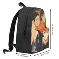 thumbnail image 2 of Haikyu Backpack, Large Capacity Book Bag For College Work, Durable Laptop Backpack, 16.5x12.6x5.5 Inch, 2 of 9