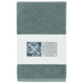 thumbnail image 5 of Authentic Hotel and Spa  100% Turkish Cotton Vivian Embellished Hand Towel Light Gray, 5 of 5