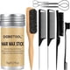 thumbnail image 1 of wonima11 10-Piece Slick Back Hair Brush - Boar Bristle Hair Styling Tools Kit with Edge Brush & Wax Stick for Men Women, Kid, 1 of 1