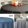 thumbnail image 3 of Efavormart 108" Premium White Faux Linen Tablecloth | Slubby Textured Wrinkle Free Tablecloth, 3 of 11
