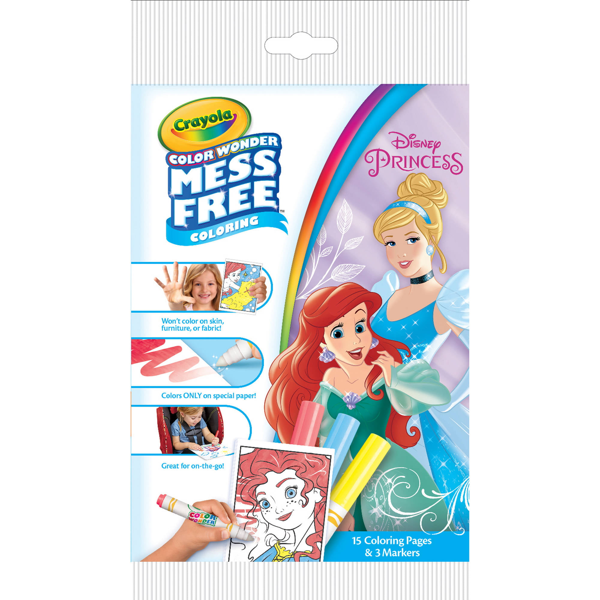  Crayola  Color  Wonder Disney  Princess  Mini  Marker And Paper 