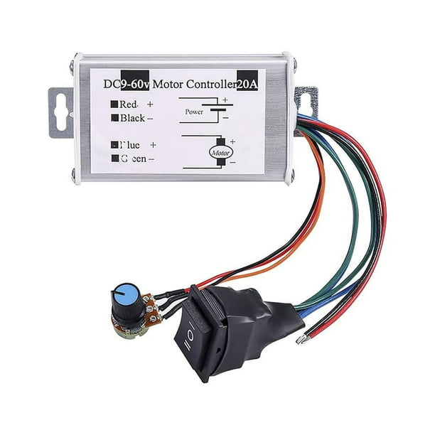 Kenally Controlador de velocidad Regulador de corriente Suministros para automóviles Instalación práctica Accesorios profesionales para Herramientas eléctricas