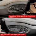 thumbnail image 3 of Car Electric Seat Button Trim Sticker for EV9 2023 2024 Seat Adjustment Button Cover Car Interior A, 3 of 5