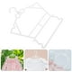 thumbnail image 5 of 10 perchas de plástico para armario de bebé, organizador de ropa para niños pequeños, soporte para abrigos, perchas estrechas blancas, 5 of 8