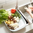 thumbnail image 1 of Hohaski Cup Tray Rectangular Plastic Tea Tray Draining Household Living Room Scandinavian European Simplistic Cup Draining Tray, 1 of 6