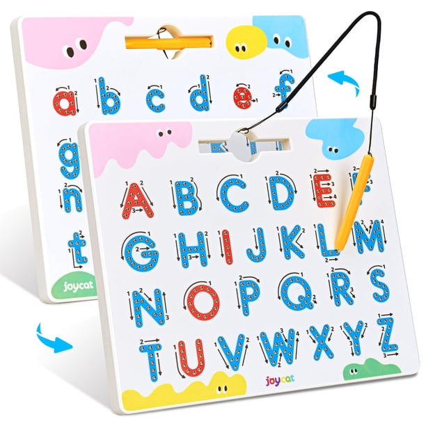 Pizarra magnética JoyCat 2 en 1 para niños de 3 a 5 años