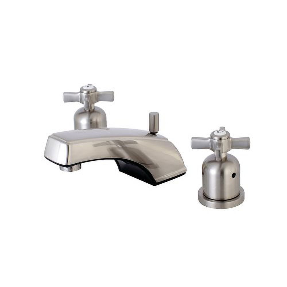Kingston Brass Millennium KB8981ZX 8" Widespread Lavatory Faucet with Retail Pop-up Drain, Polished Chrome