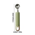 thumbnail image 3 of Kitchen Tools Stainless Steel Watermelon Cantaloupe Fruit Cutting Ice Household Use Home Things, 3 of 8